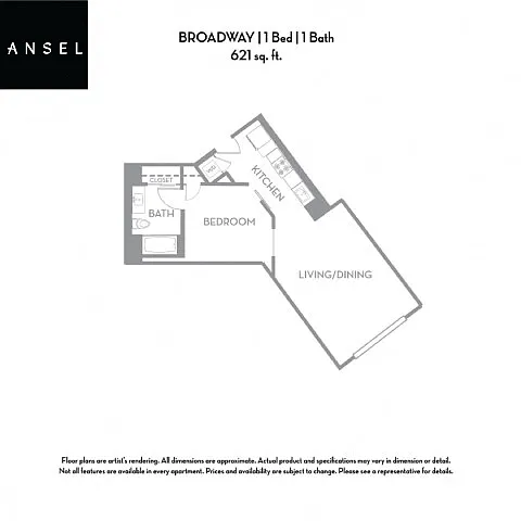 Floor plan Broadway