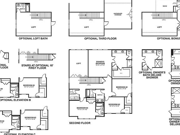 Second Floor Options