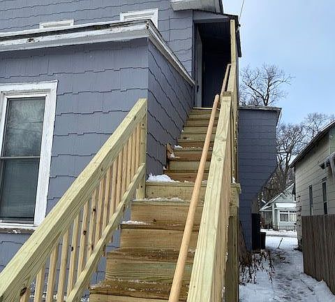 Stairs to Upper Apt.
