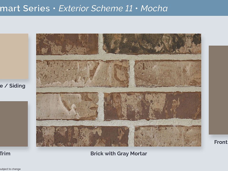 Dallas Smart Series Exterior Package 11 Mocha