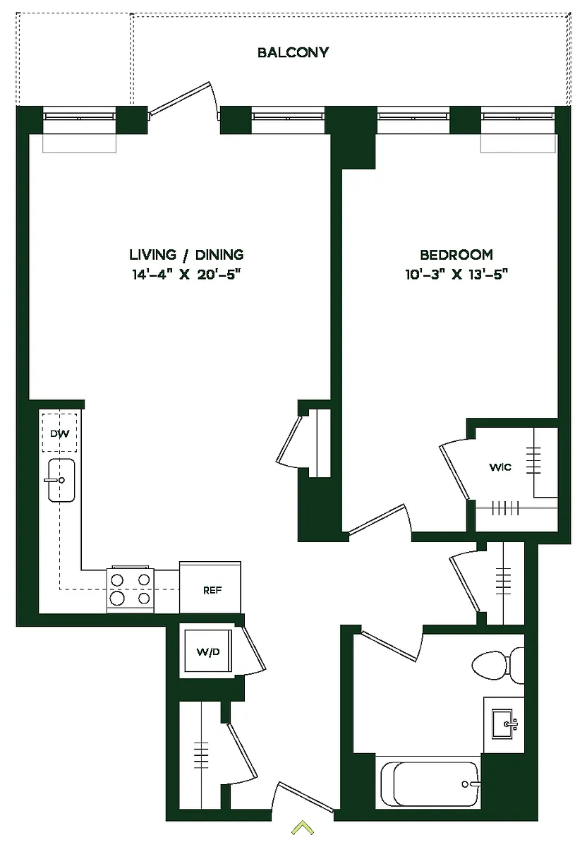 Floor plan A10E
