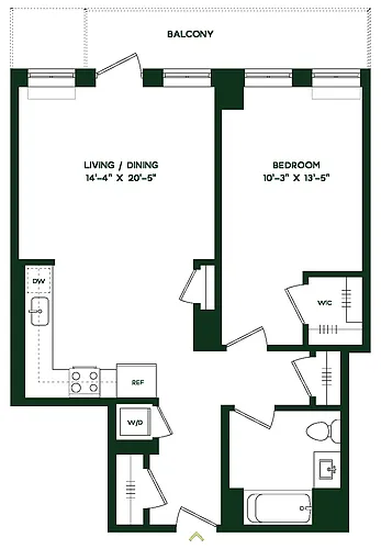 Floor plan A10E