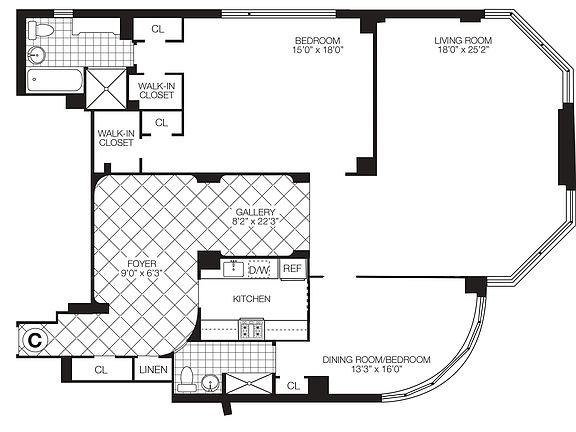 2nd image of 200 Central Park S APT 35C