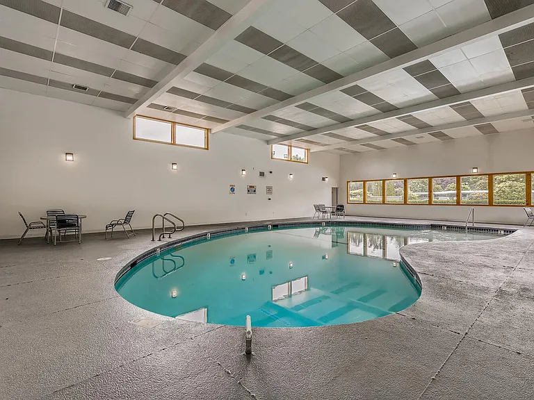 The Community Indoor Swimming Pool at Morningtree Park Apartments