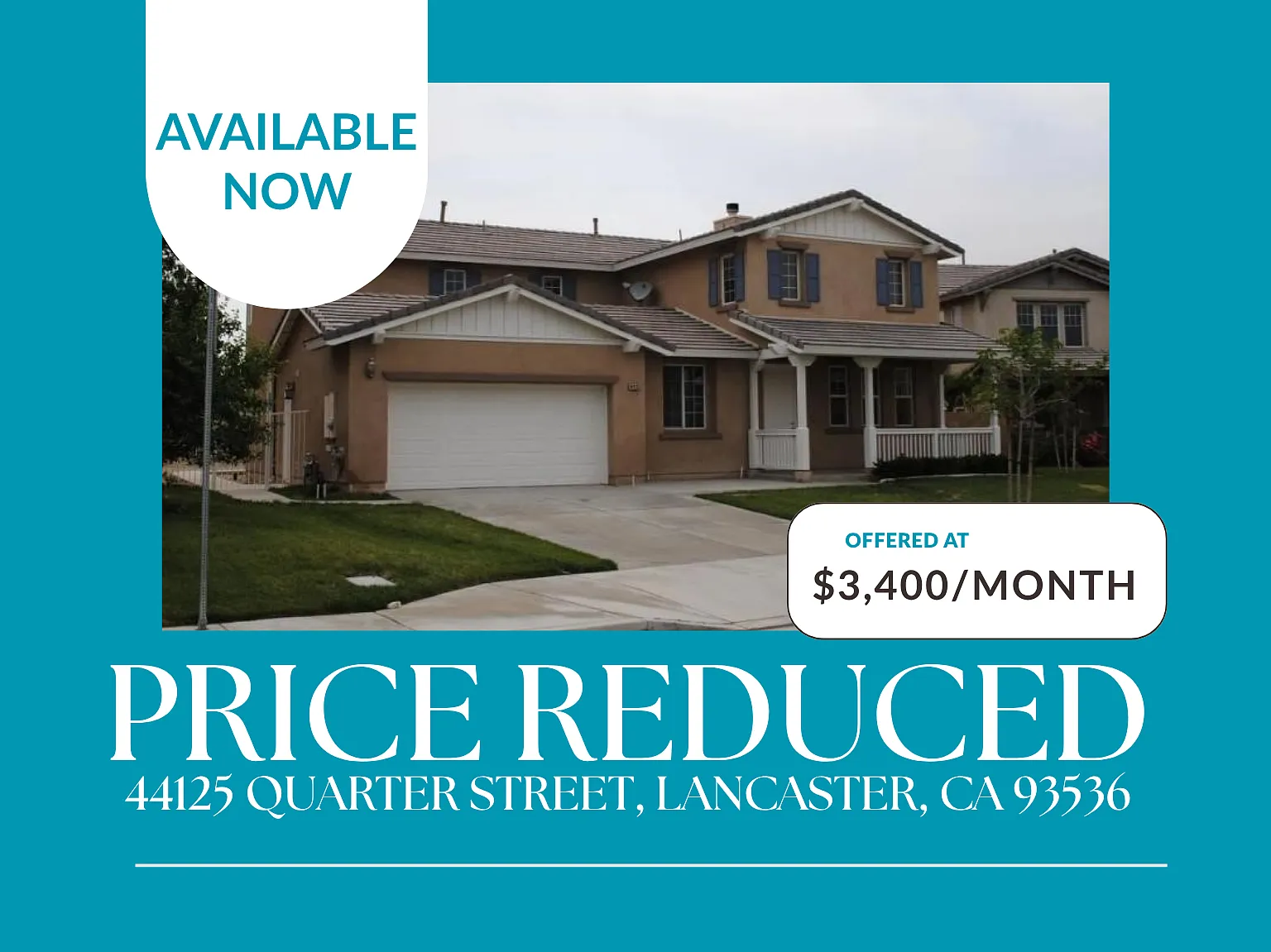 5 bed, 2644 sqft, $3,400 — Photo 1