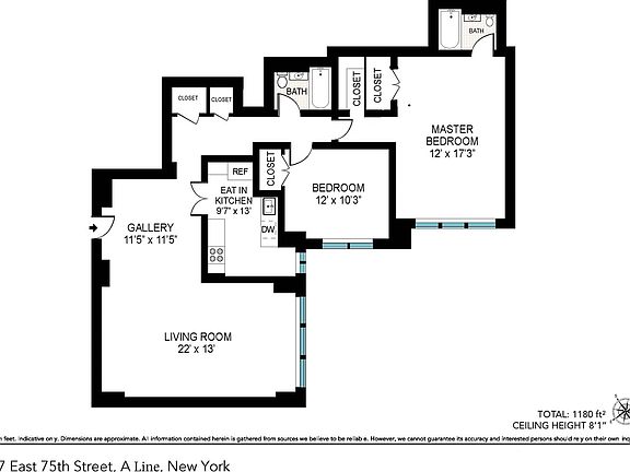 2nd image of 177 E 75th St APT 10A