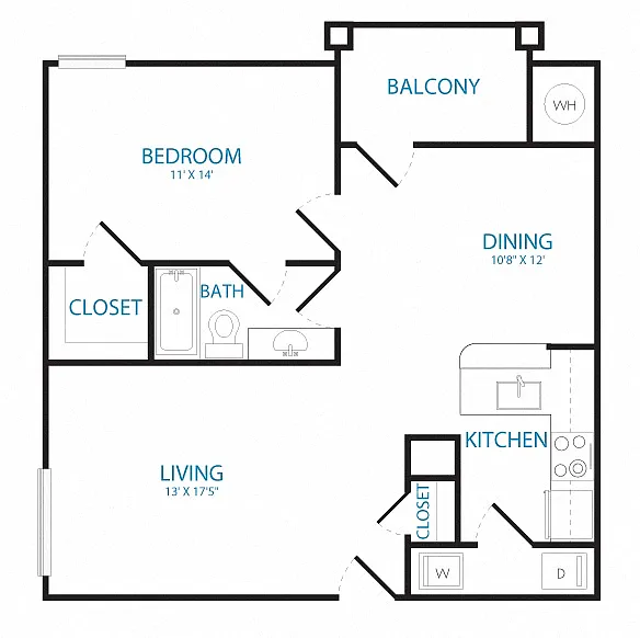 Floor plan The Frederick