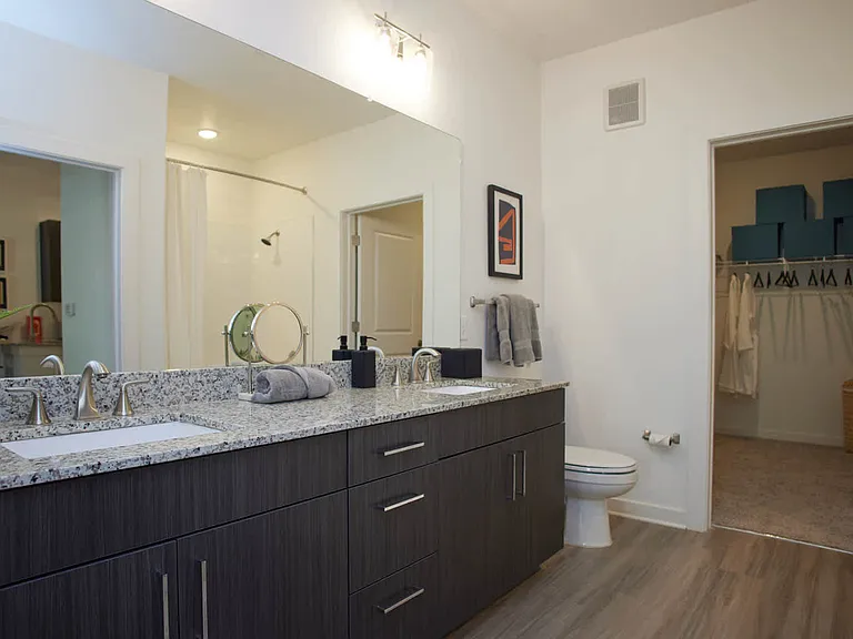 Bathroom with Double Vanity