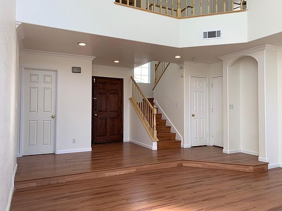 front door and stair