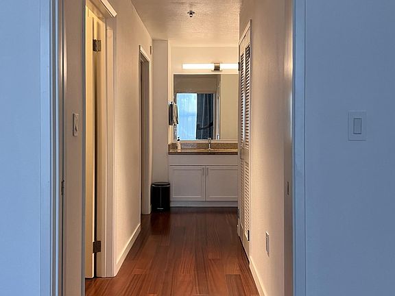 Hallway view from bedroom