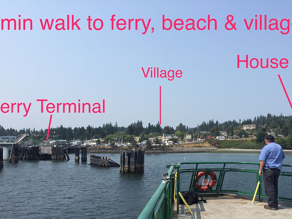 Proximity of Edmonds-Kingston Ferry Terminal and Kingston Village to Duplex.