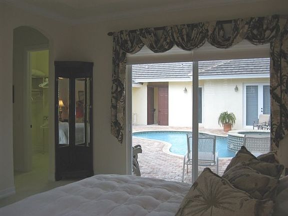 Generous master suite