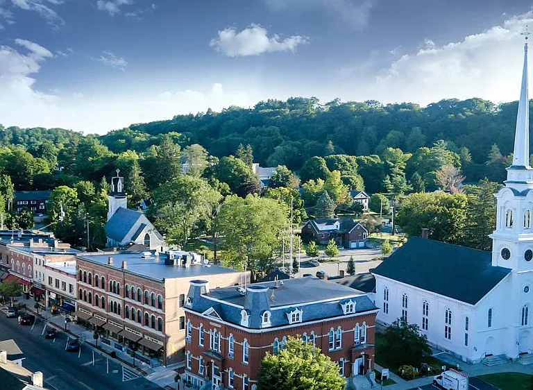 Lee, MA... a classic New England downtown with great restaurants, shops and activities