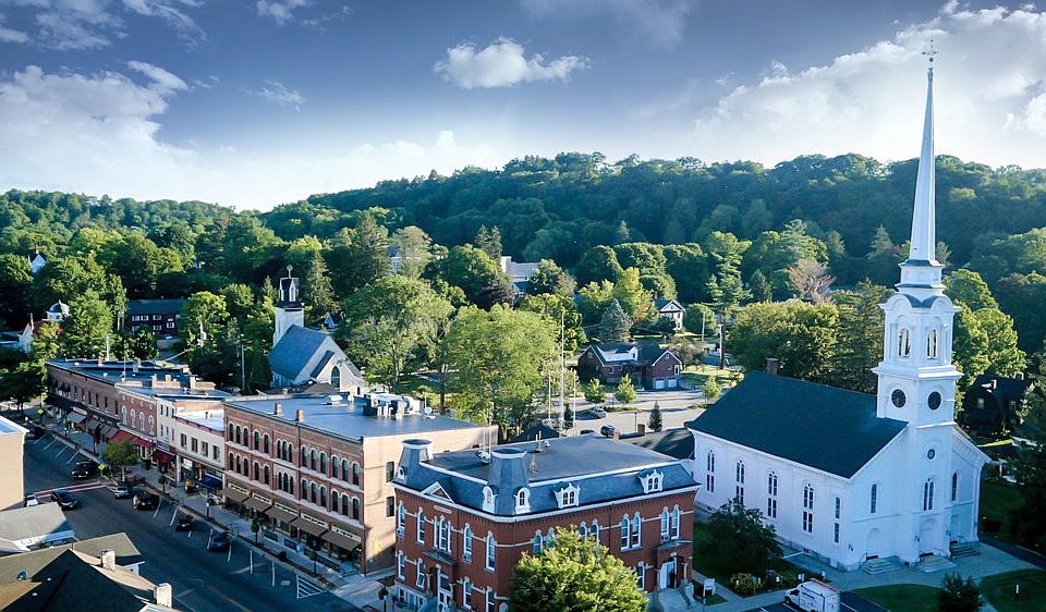 Lee, MA... a classic New England downtown with great restaurants, shops and activities