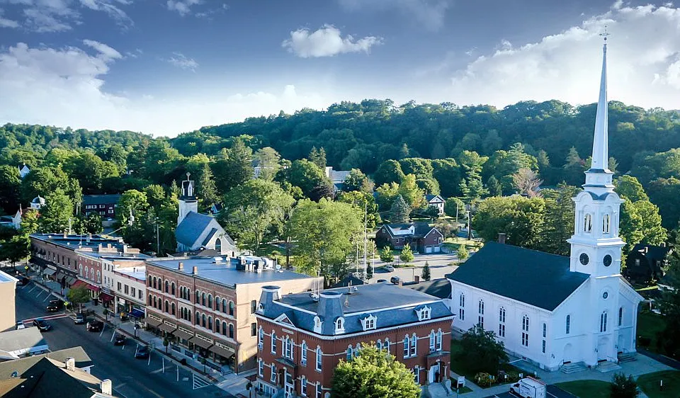 Lee, MA... a classic New England downtown with great restaurants, shops and activities