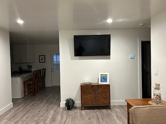 Livingroom and eat at bar