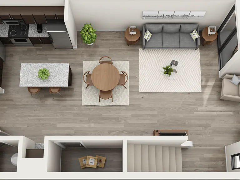 Clapton floor plan Main & Stone
