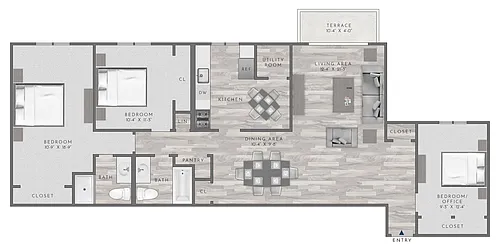 Floor plan C1
