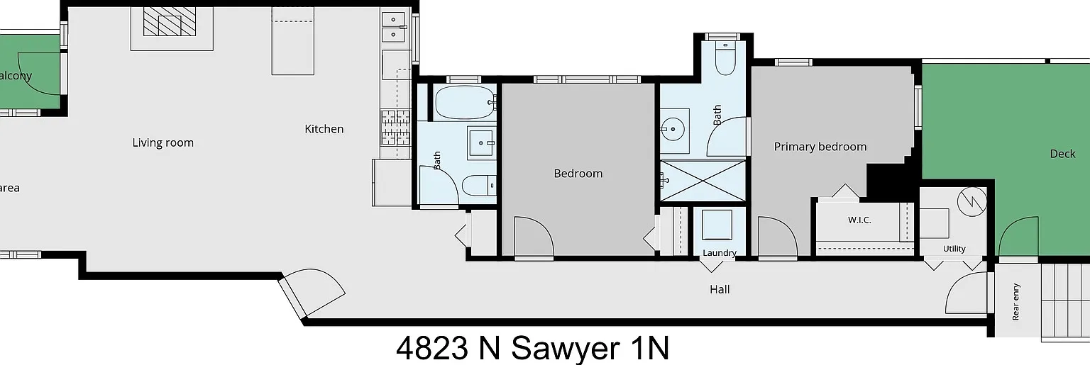 2 bed, 1364 sqft, $2,400 — Photo 2