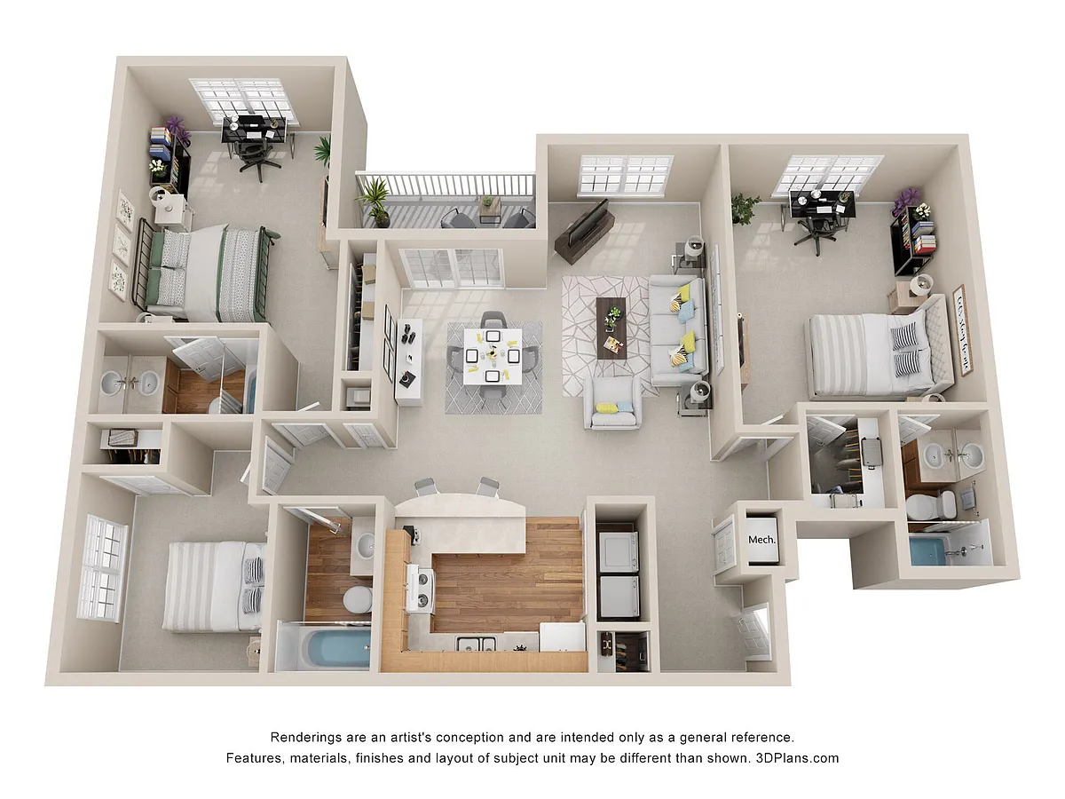 Floor plan 3EGo