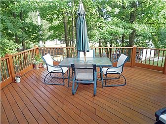 Deck off FR and DR Atrium doors