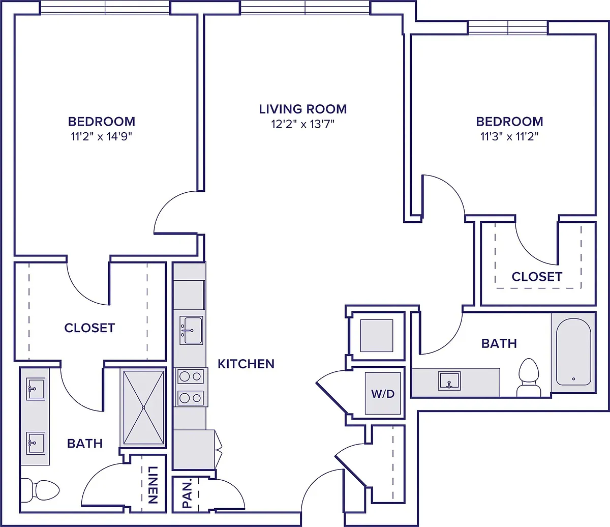 Floor plan B02 - South Tower