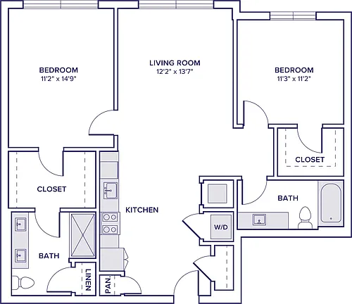 Floor plan B02 - South Tower