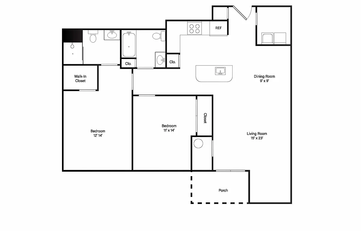 Floor plan B9