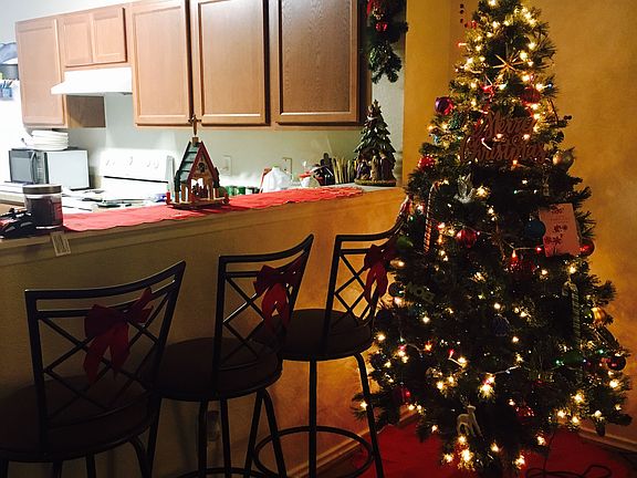 Cozy little bar area. 
