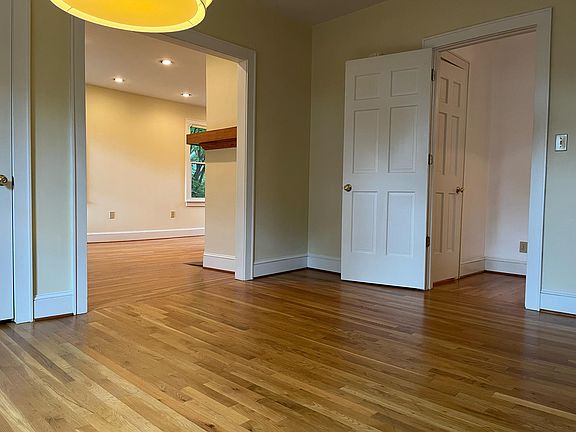 In dining room showing entry from living room and entry into kitchen.