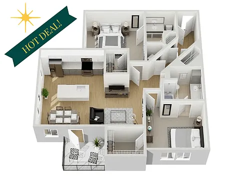 Floor plan Reed