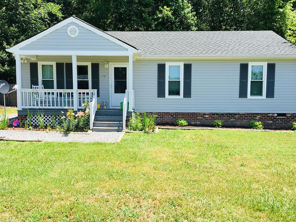 Front of the House with front porch.