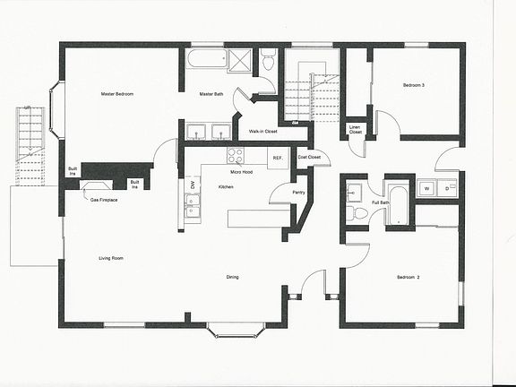 Main Level Floor Plan