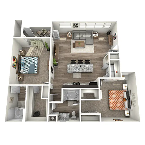 Floor plan B3