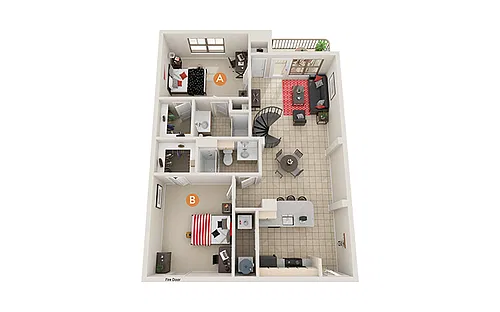 Floor plan B5