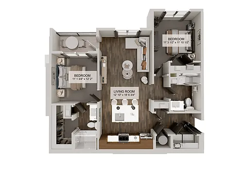 Floor plan The Index (B1)