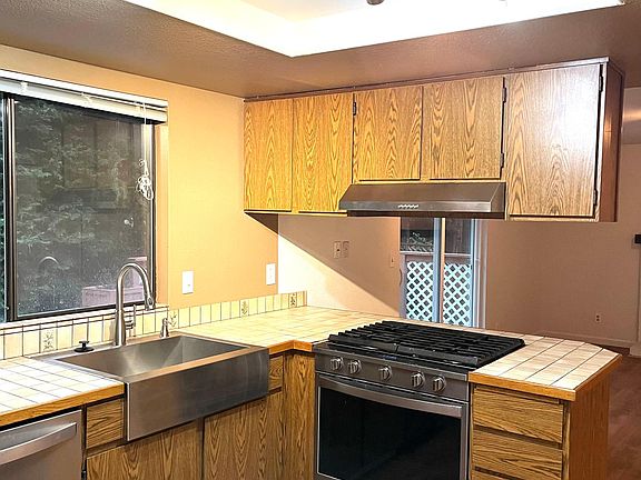 Kitchen with new appliances