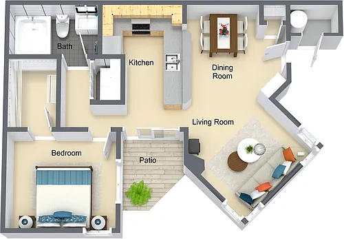 Floor plan Tonga