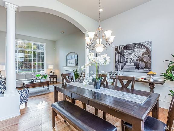 Elegant formal rooms with column accents.