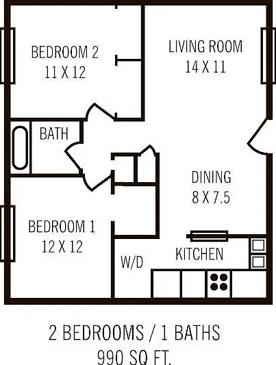 Chateau Orleans Apartments — Photo 61