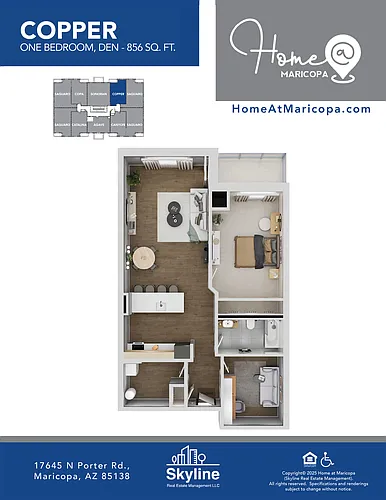 Floor plan Copper