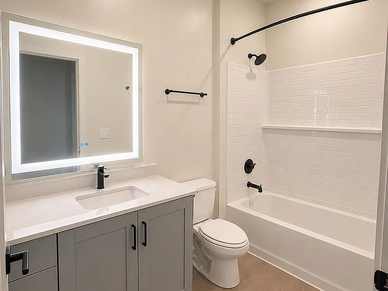 Tub Shower Combo Bath