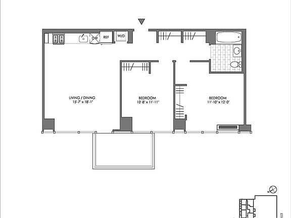 2nd image of 33 Bond St APT 1803
