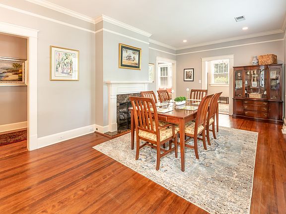 Dining room with seating for six