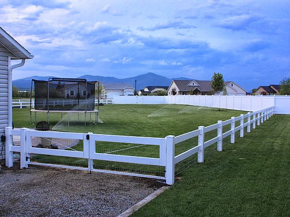 Drive thru gate on east side