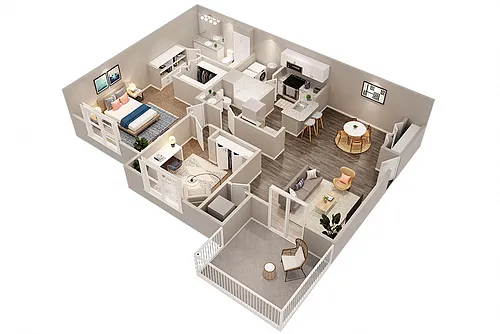 Floor plan The Goldcrest