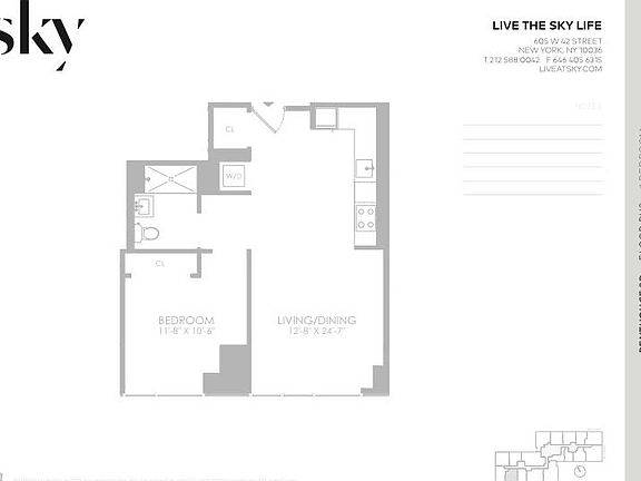 2nd image of 605 W 42nd St Ph 3R