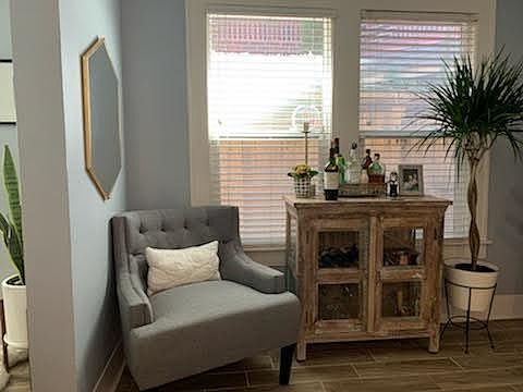 Dining Space Opens to Living Space