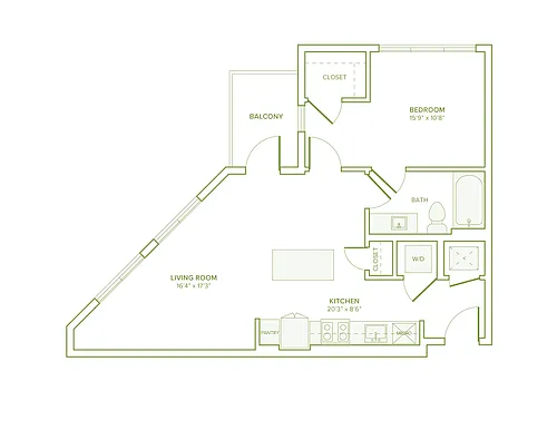Floor plan A03