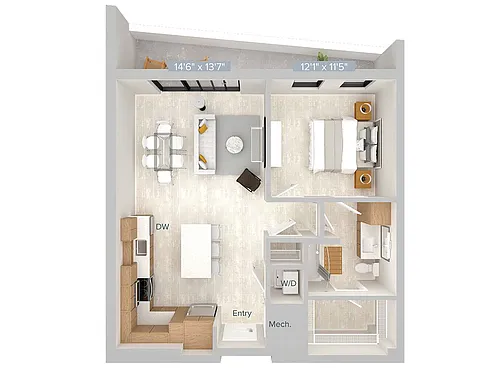Floor plan A6-PH06-and-PH14
